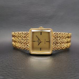 Omega De Ville 18ct Gold Bracelet Manual Winding